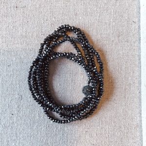 Necklace and wrap bracelet